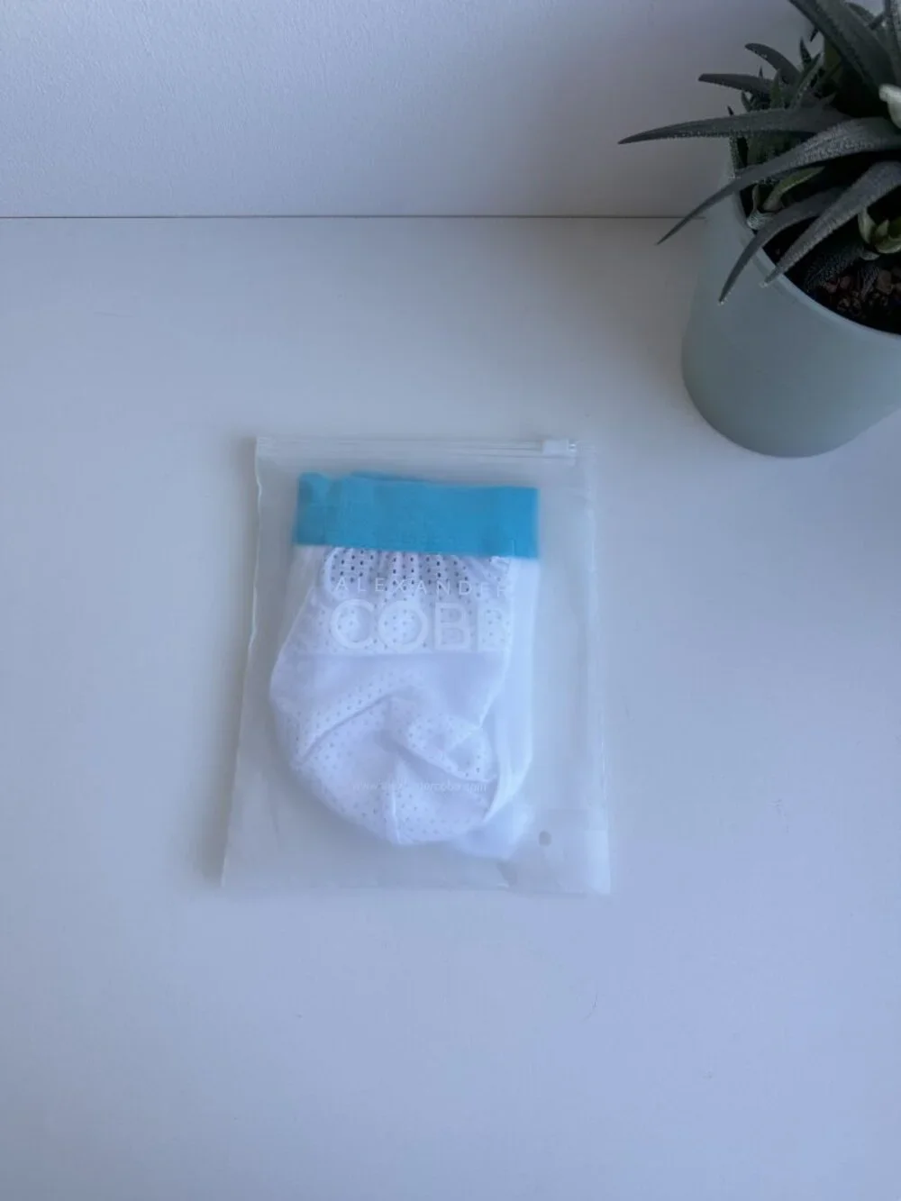 Alexander Cobb - Jockstrap White - Blue (M)